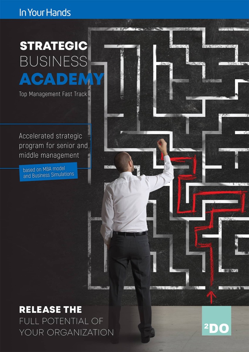 Naslovna strana brošure Strategic Business Academy
